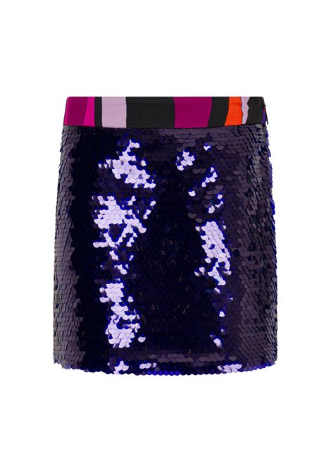 Gonna con paillettes EMILIO PUCCI | PZ7A31 U0287618
